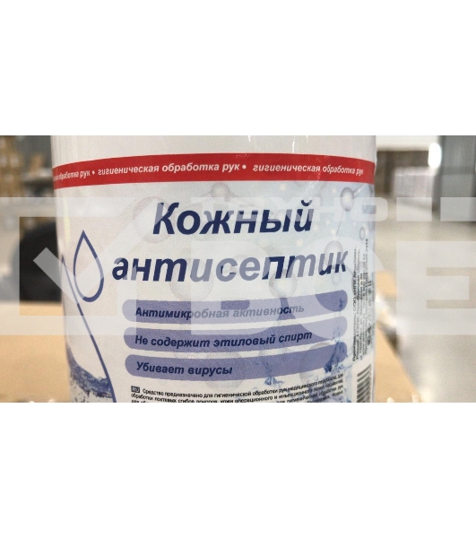 Гель-антисептик для рук, флакон с дозатором 1л (1/6)