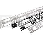 Вертикальный кабельный органайзер в шкаф, ширина 150 мм 42U (ВКО-М-42.150), фото7