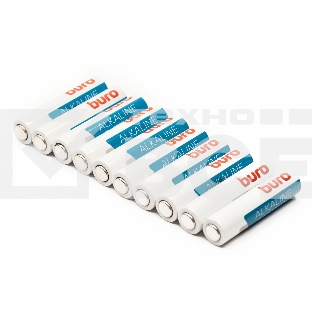 Батарея Buro Alkaline LR03 AAA (40шт) коробка