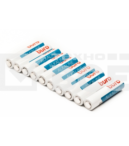Батарея Buro Alkaline LR03 AAA (40шт) коробка