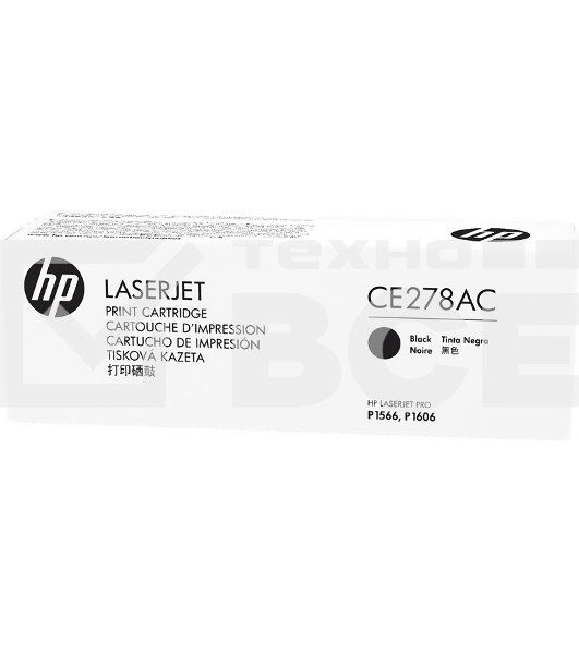 Картридж лазерный контрактный HP CE278AC Blk Contract LJ Toner Crtg