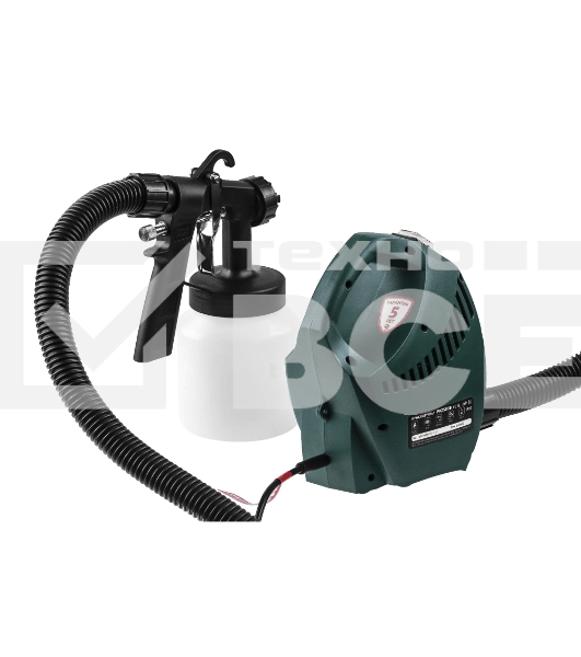 Краскопульт электрический Hammer Flex PRZ500B 500Вт 800мл бак, вязкость до 60 DIN