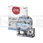 Кассета с лентой S'OK by Sakura Printing K4LWV для Epson, белый на синем, 12мм/8м, фото 1