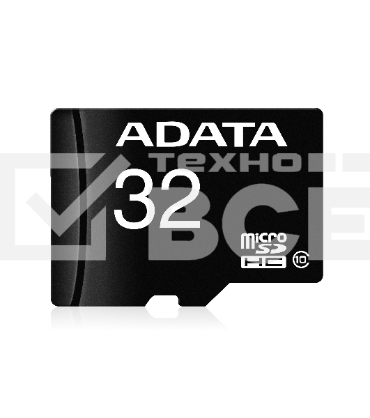 Флеш карта microSD 32GB ADATA microSDHC Class 10 UHS-I A1 100/20 MB/s (SD адаптер)