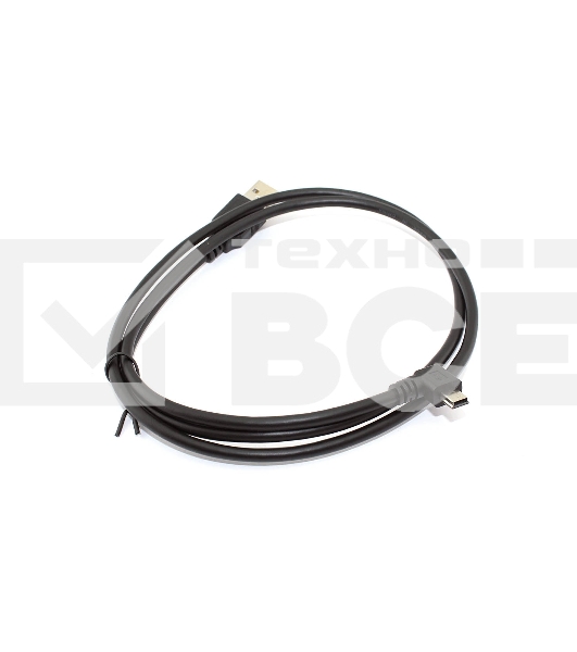 Кабель USB  Type A на Mini USB угол влево 1 м