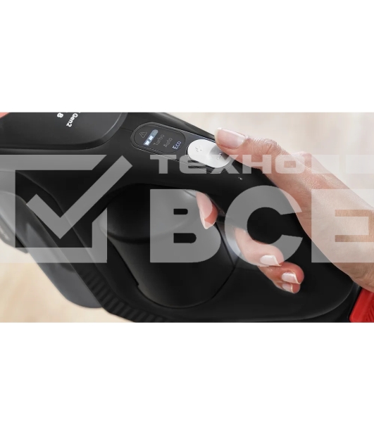 Пылесос вертикальный Bosch BCS8214PRQ, черный, питание от аккумулятора, 500 Вт, уборка сухая, пылесборник 0.4 л, работа от АКБ max 65 мин.