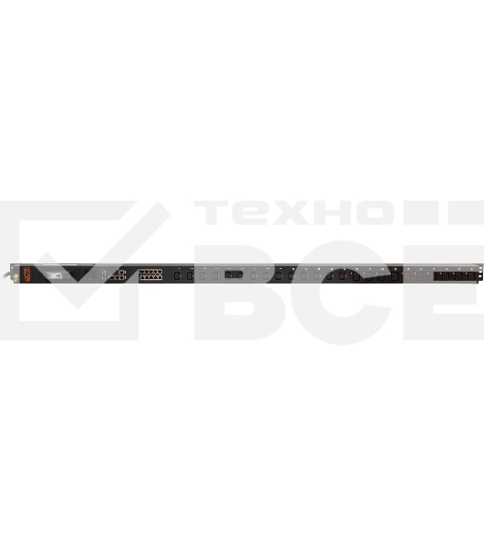 Блок распределения питания Powercom PDU-32AVMS24-14C3-10C9-1P