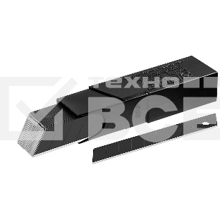 Лезвие OLFA EXCEL BLACK сегментированное, 8 сегментов, 18 мм, 50 шт, в боксе