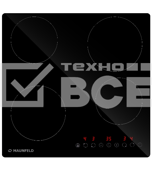 Электрическая варочная панель Maunfeld AVCE594BK