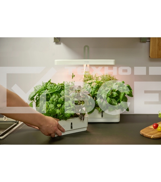 Гидропонная установка Cactus Garden 3л 20Вт белый (CS-LEDPOT-08)