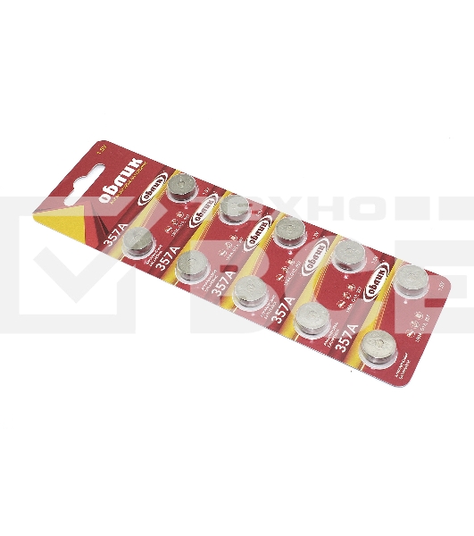 Батарейка Облик G13 LR44 10 шт., 1.5 В