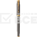 Ручка роллер Parker IM Premium Grey Core GT (2213778) F черн. черн. подар.кор., фото10