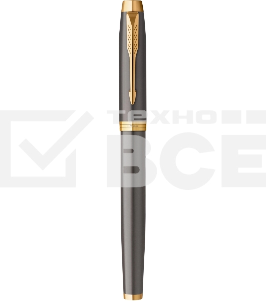 Ручка роллер Parker IM Premium Grey Core GT (2213778) F черн. черн. подар.кор.