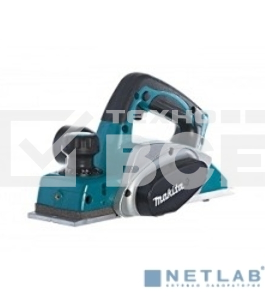 Рубанок Makita KP0800X1 Рубанок,{620Вт,17000об\м,ширина-82мм,глуб-2.5мм,2.6кг,кор, набор ножей D-07945}