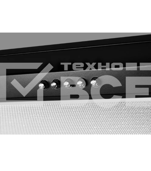 Встраиваемая вытяжка Kuppersberg INLINEA 52 BX 52 см, макс. Производительность 1300 м3/ч, 3 скорости, механическое управление, светодиодное освещение, уровень шума 41 дБ, цвет черный