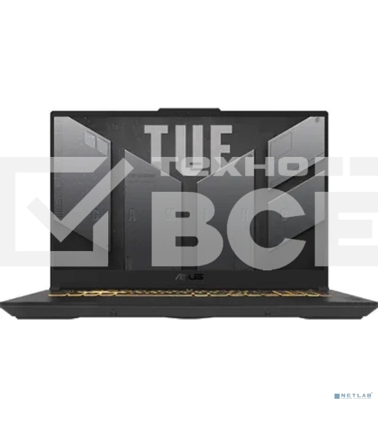 Ноутбук Asus TUF Gaming F17 FX707VJB-HX100 Core 5 210H 16Gb SSD 512Gb NVIDIA GeForce RTX 3050 6Gb 17.3' IPS FHD (1920x1080) без ОС grey WiFi BT Cam (90NR0MY5-M003R0)