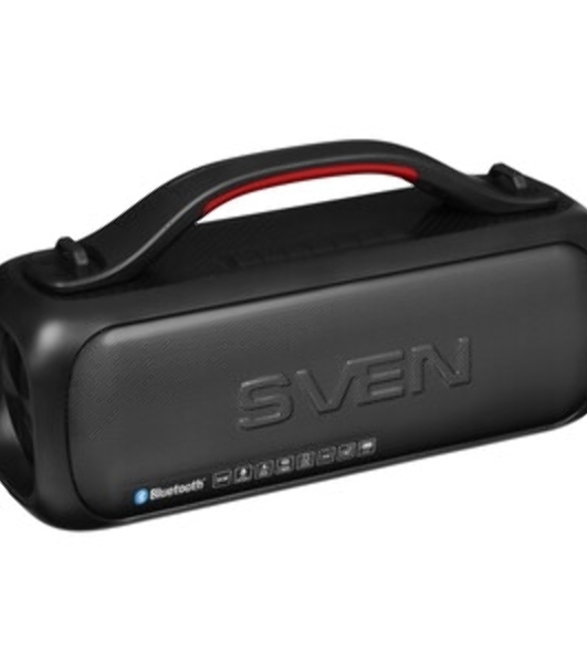 Мобильные колонки SVEN PS-360 2.0 черные 2x12W Bluetooth