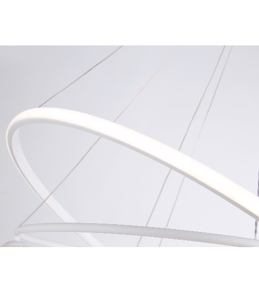 Светильник Ambrella light FL66326/1+4 WH белый 92W 3000K-6400K+G9/4 D800/600*1200 (ПДУ ИК)