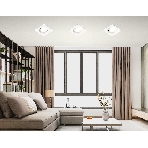 Светильник Ambrella light TN1143 WH белый IP44 GU5.3 95*95*38, фото3