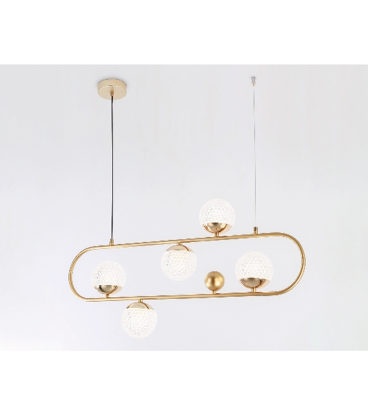 Светильник Ambrella light TR5433/5 GD золото G9/5 max 40W 780*110*1000