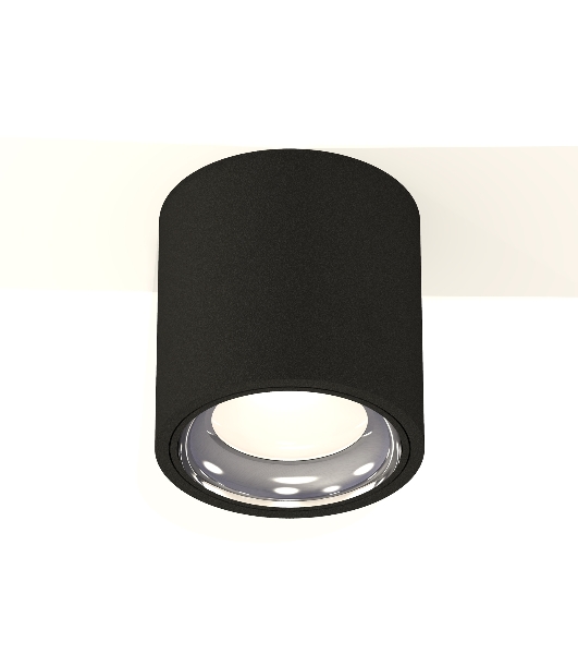 Светильник Ambrella Light XS7532011 SBK/PSL черный песок/серебро полированное MR16 GU5.3 (C7532, N7023)