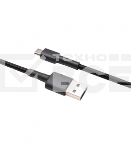 USB-кабель Xiaomi Mi Braided USB Type-C Cable SJX10ZM 100см чёрный