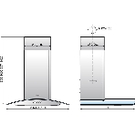 Вытяжка каминная Elikor Аметист 60Н-430-К3Д серебристый, 60 см, 430 куб. м/ч, 54 дБ, фото10