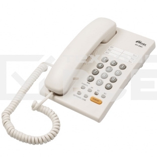 Телефон проводной Ritmix RT-330 белый