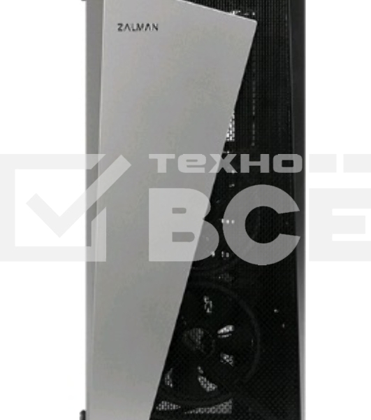 Компьютерный корпус ZALMAN S4 Plus, ATX, BLACK, WINDOW, 1x5.25