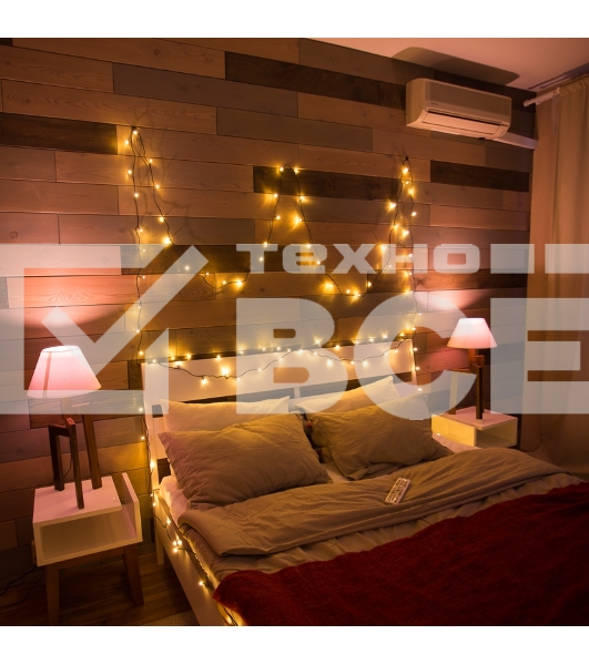 Гирлянда «Твинкл-Лайт» 20 м, темно-зеленый ПВХ, 160 LED, цвет теплый белый