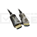 Кабель аудио-видео Digma HDMI 2.0 AOC HDMI (m)/HDMI (m) 50м. позолоченные контакты черный, фото2