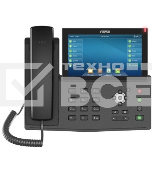 Телефон IP Fanvil X7A черный