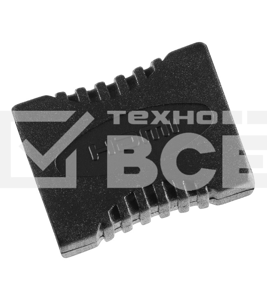 Адаптер аудио-видео Buro HDMI (f)/HDMI (f) Позолоченные контакты черный (BHP-ADP-HDMI-2.0)
