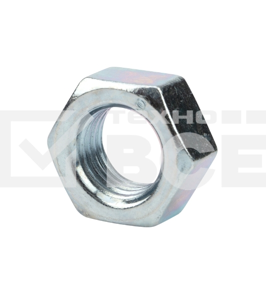 Гайка шестигранная KRANZ DIN 934, M16, короб (25 шт./уп.)