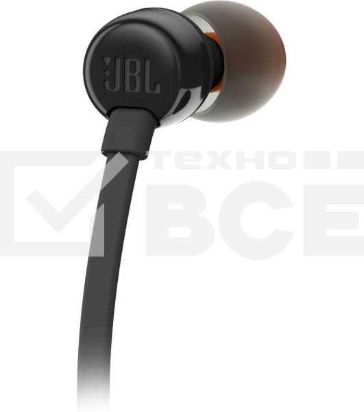 Наушники проводные JBL T110 черный