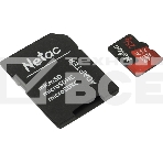 Флеш Карта MicroSD card Netac P500 Extreme Pro 256GB, retail version w/SD adapter, фото5