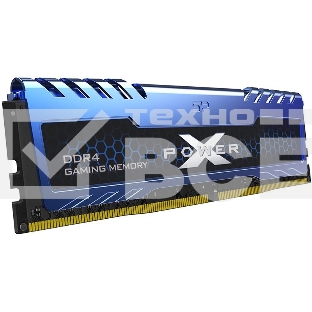 Оперативная память Silicon Power Xpower Turbine, DDR4, 8GB (1x8GB), 3600MHz, CL18, с радиатором, синий