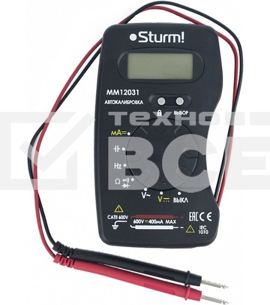 Мультиметр Sturm! MM12031