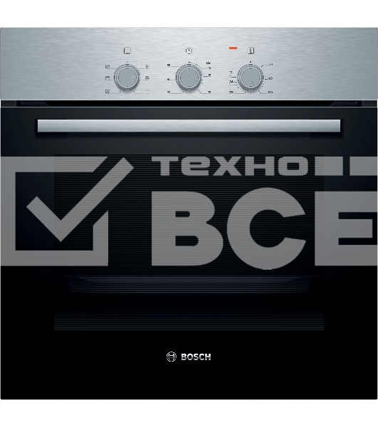 Встраиваемый электрический духовой шкаф Bosch HBF011BR0Q 60 x 60 cm Нержавеющая сталь, 66 литров