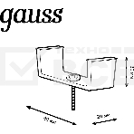 Крепление Gauss TR147 черный, фото3