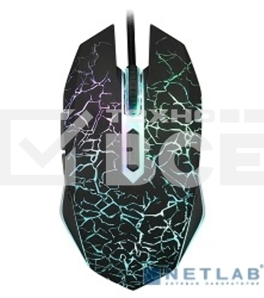 Мышь проводная Oklick 905G INVASION черный, 3200 dpi, USB, кнопки - 6
