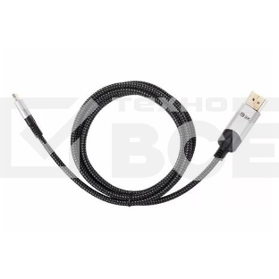 Кабель-адаптер USB 3.1 Type-Cm --> DP(m) 8K@60Hz, 1.8m , Alumi Shell,VCOM