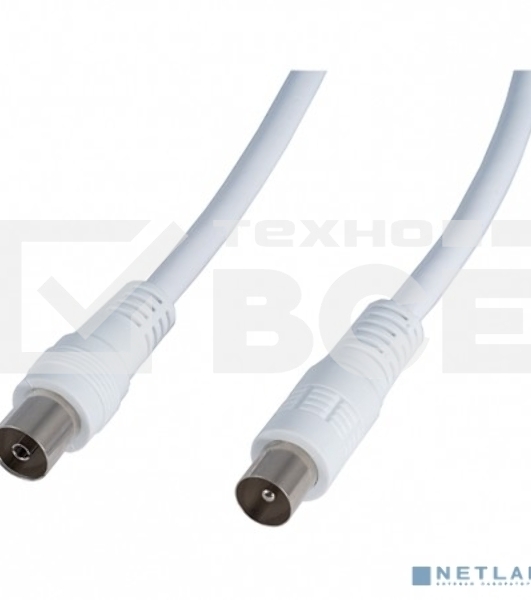 Кабель PERFEO ТВ вилка - ТВ розетка, длина 2 м. (T5002)