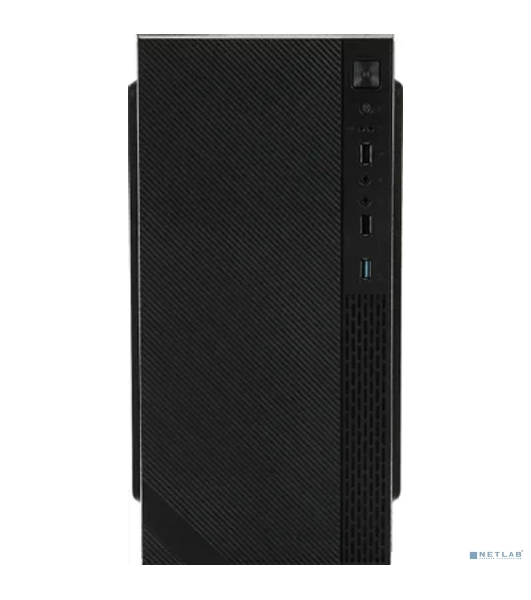 Компьютерный корпус Accord ACC-263B черный без БП mATX 2xUSB 2.0 1xUSB 3.0 audio