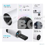 Камера видеонаблюдения IP TP-Link Tapo C420S1 Wi-Fi 3.18-3.18мм цв. корп.:белый, фото15