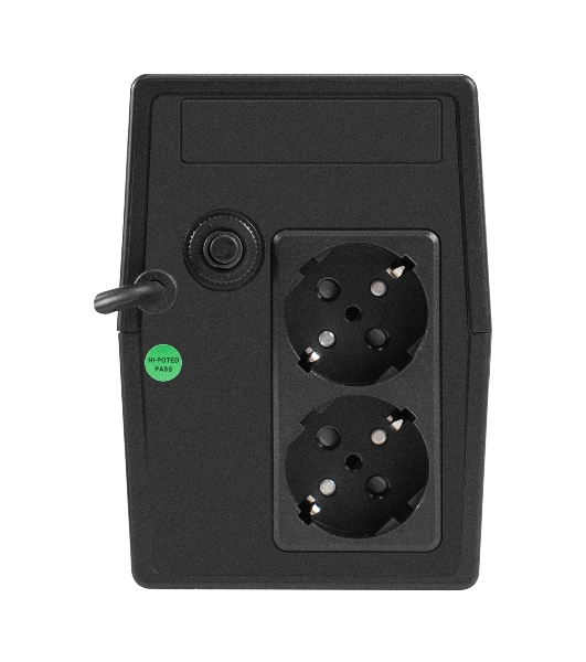 ИБП ExeGate Smart LB-600.LCD.AVR.2SH (600VA/360W, LCD, AVR, 2*Schuko, батарея 12V 7.2Ah, Black)