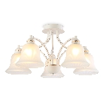 Светильник Ambrella light TR3050/5 WH/GD/FR белый/золото/белый матовый E27/5 max 40W D630*320, фото7