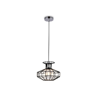 Светильник Ambrella light TR5850 BK/CL черный/прозрачный E27 max 40W D240*1200