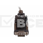 Кабель-адаптер USB AM <-> COM DB9M(RS232) Orient USS-101N18, chipset Prolific PL2303TA, поддержка Win 8/8.1, 1.8м, крепление винты, фото 1