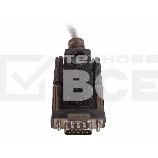 Кабель-адаптер USB AM <-> COM DB9M(RS232) Orient USS-101N18, chipset Prolific PL2303TA, поддержка Win 8/8.1, 1.8м, крепление винты